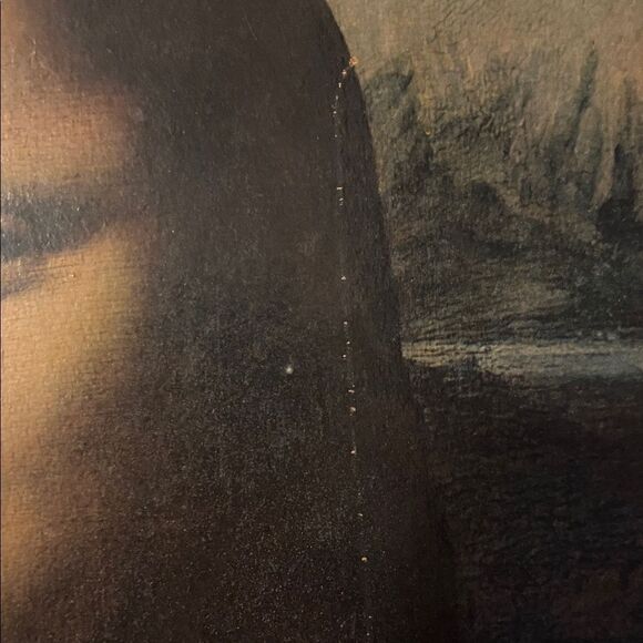 Antique Mona Lisa print Leonardo davinci - Picture 8 of 11